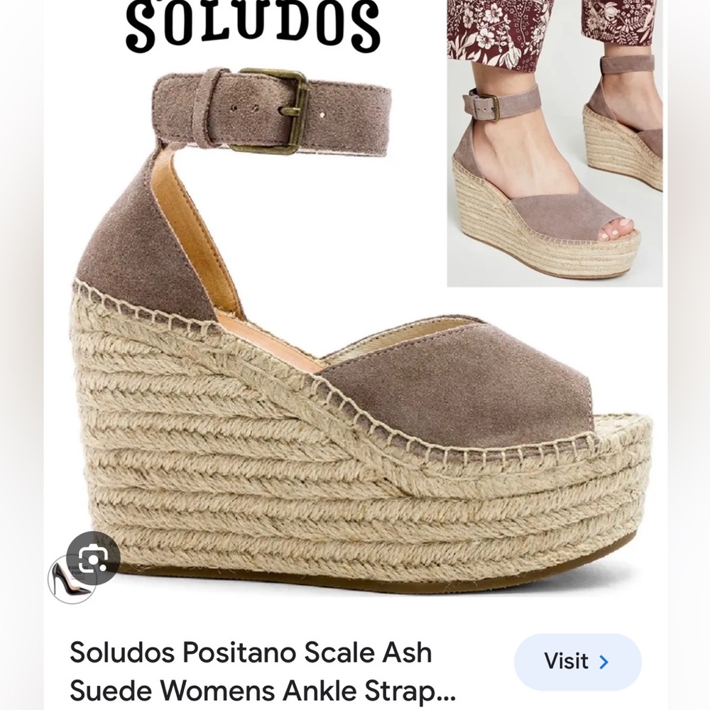 soludos ash platform wedge sandal